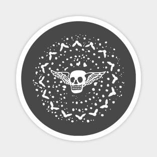 Flying Skull Magnet